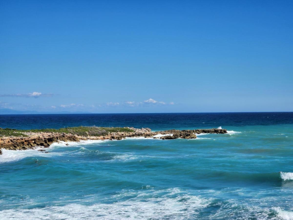 Beachfront Apartment, Quiet 4 Beds, 1 Bath, Ac, Wi-Fi, Hot Water, In Paraiso Near Los Patos ภายนอก รูปภาพ